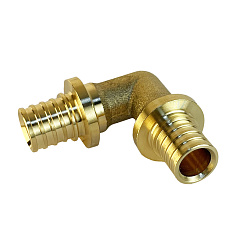 Угольник Valfex надвижной для труб РЕ-Х и PE-RT 25(3,5) х 25(3,5)