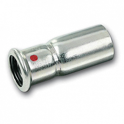 Ниппель Sanha 24243, редукционный ВПр-НПр, углеродистая сталь, 35ax28