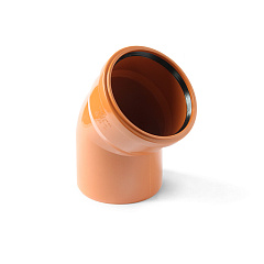 Отвод PRO AQUA Terra PP для наружной канализации 45 градусов 200