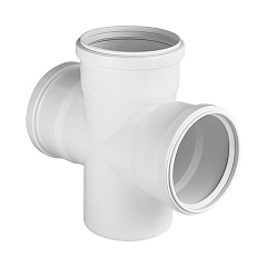 Крестовина Valfex PRIME 110x110x110 87 градусов для внутренней малошумной канализации