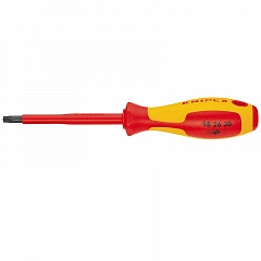 Отвертка KNIPEX Torx TX15 VDE, 185 мм, диэлектрическая