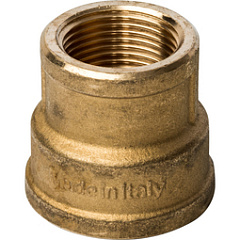 Муфта переходная Stout внутренняя резьба 1 X3/4, латунь