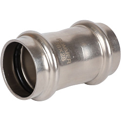 Муфта Rommer равнопроходная 28, ВПр, нержавеющая сталь