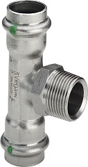 Тройник Viega с наружной резьбой 18 х R 3/4 х 18 мм, Sanpress Inox, модель 2317.1