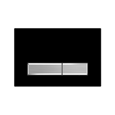 Панель смыва Акватек Slim черная KDI-0000026 (009D-1)