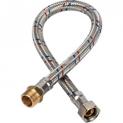 Гибкая подводка Stout НР 1/2 х ВР 3/8, длина 400 мм