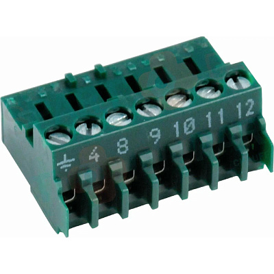 Клемма Buderus 7-контактная BR (зеленая), для котлов