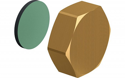 Заглушка для коллектора Uponor AQUA PLUS 3/4 ВР (с плоским уплотнением) 10А