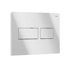 Панель смыва RIVO Touch Lux Белый глянцевый (301004)