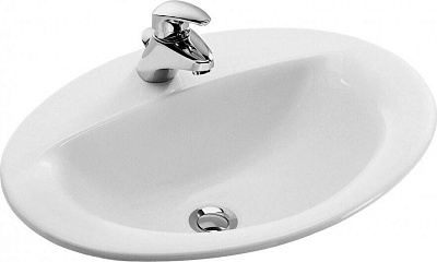 Раковина встраиваемая Jacob Delafon Odeon 56x43 белая
