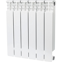 Биметаллический секционный радиатор отопления Stout Space 500 / 6 секций