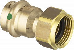 Соединение медное Viega с накидной гайкой 12 мм х G 3/4 НГ, Sanpress, модель 2263