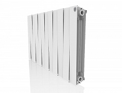 Биметаллический секционный радиатор отопления Royal Thermo PianoForte Bianco Traffico 500 / 12 секций