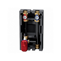 Насосная группа FAR 1 1/4 со смесительным краном 220Вт, в теплоизоляциияции, под насос 180 мм,