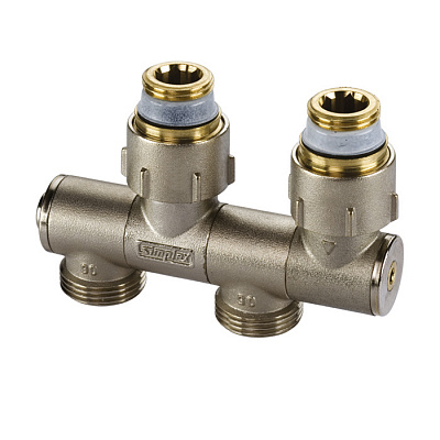 Узел нижнего подключения Flamco N1 c функцией отсечки
