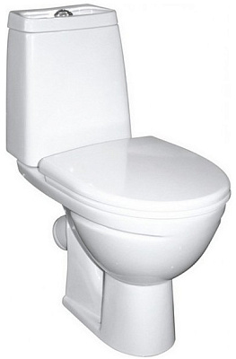 Унитаз компакт Sanita МАРС БО КОМФОРТ безободковый Белый S1 (WC.CC/Mars/2-DM.Rim/WHT.G/S1)