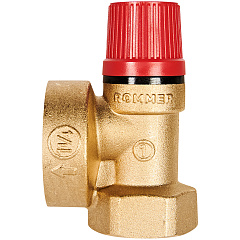 Клапан предохранительный Rommer для отопления 3 бар 1x1 1/4