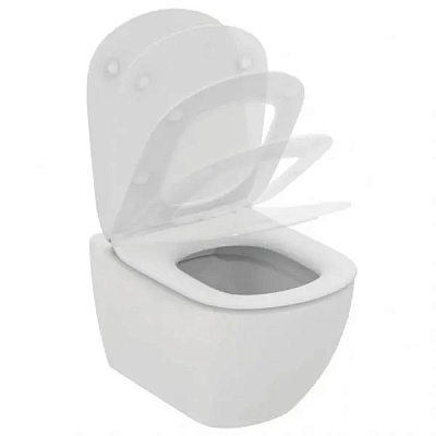 Унитаз подвесной Ideal Standard безободковый Tesi с технологией RimLS+ T536001