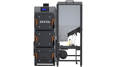 Твердотопливный напольный котел отопления ZOTA Focus 12