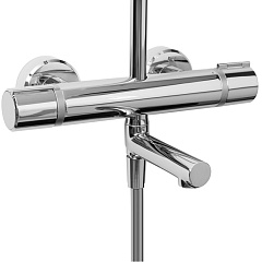 Душевая система Jacob Delafon ATOM термостатическая