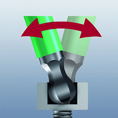 Г-образный ключ WERA 950 BM BlackLaser 2.5 x 56 мм