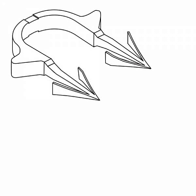 Гарпун-скобы Rehau для крепления труб 14-17