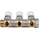 Коллектор Stout с регулировочными вентилями 3/4x1/2 с 3 отводами, SMB 6851 341203