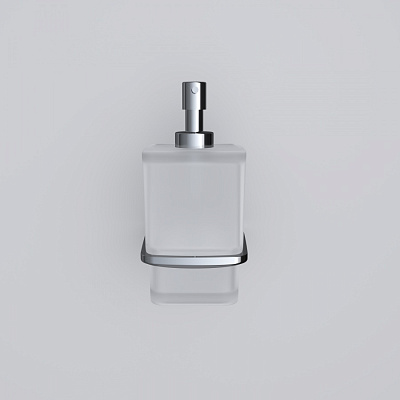 Диспенсер для жидкого мыла AM.PM Inspire 2.0 стеклянный с держателем A50A36900