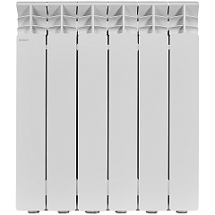 Алюминиевый секционный радиатор отопления Stout Gamma 500 / 6 секций