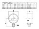 Манометр Watts F+R250 100/16, радиальный