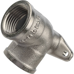 Угольник с креплением Stout ВР никелированный 1/2, SFT-0039-000012