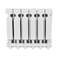 Алюминиевый секционный радиатор отопления SMART Install Easy One 350 / 4 секции