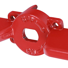 Ручка-бабочка Stout для полнопроходных шаровых кранов 1/2 и 3/4 дюйма, красная