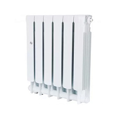 Биметаллический секционный радиатор отопления Stout Space Ventil 500 / 6 секций (нижнее правое)