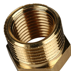 Футорка Stout с внутренней-наружной резьбой 3/8x1/4, арт.SFT-0028-003814