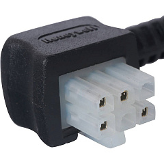 Соединительный кабель сервопривода Stout со штепсельным соединением 1м., 4 жилы (4х0,75мм)