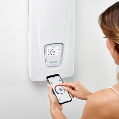 Электрический проточный водонагреватель CLAGE DSX Touch NEW (3200-36600)