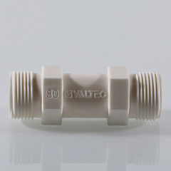 Вставка ремонтная для счетчика воды VALTEC DN20 (1 дюйм, 105 мм, нейлон)