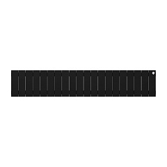 Биметаллический секционный радиатор отопления Royal Thermo PianoForte Noir Sable 200 / 20 секций