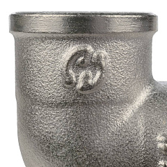 Угольник с креплением Stout ВР никелированный 1/2, SFT-0039-000012