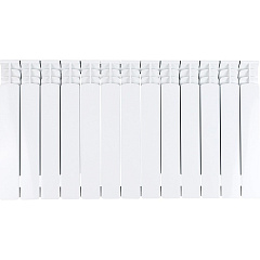 Биметаллический секционный радиатор отопления Stout Space 500 / 13 секций