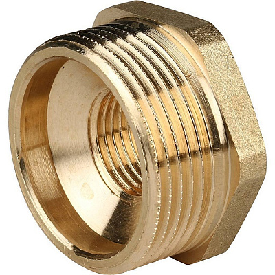 Футорка Stout с внутренней-наружной резьбой 1 1/4x1/2, арт.SFT-0028-011412