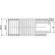 Труба гофрированная Valfex CorrugatedPipe 28x24 мм синяя