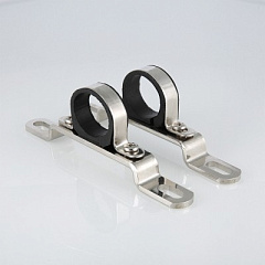 Пара низких кронштейнов VALTEC для коллектора из нержавеющей стали 1 дюйм