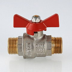 Кран шаровой VALTEC Base 1/2 НН, бабочка