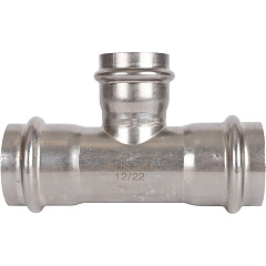 Тройник Rommer переходной 42х35х42, ВПр, нержавеющая сталь