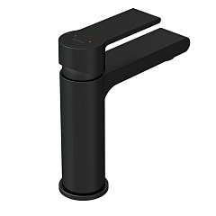 Смеситель для раковины Cersanit BRASKO BLACK, черный, клик клак