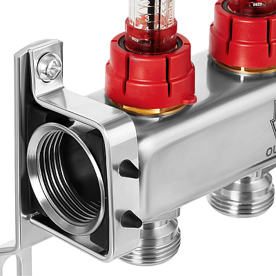 Коллекторный блок HOOBS , с расходомерами, 1 х 3/4 -12 вых .