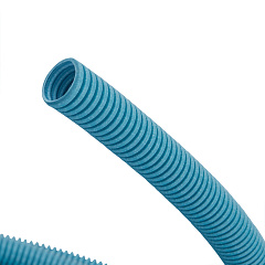 Кожух гофрированный HOOBS d 20 (20 х 25), для труб Dn16, цвет синий