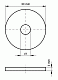 Шайба Walraven BIS Strut 10,5/40 мм